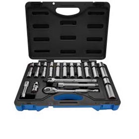 JUEGO DE 30 PIEZAS DE 3/8" DR. VASO (MM)
